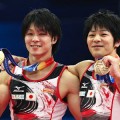 内村航平が世界体操で個人三連覇